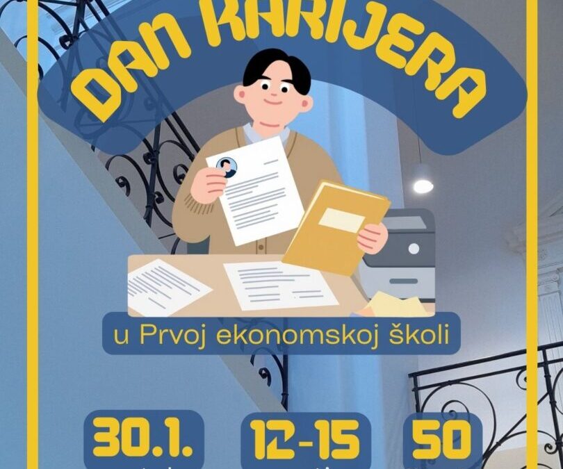 Dan karijera u Prvoj ekonomskoj školi