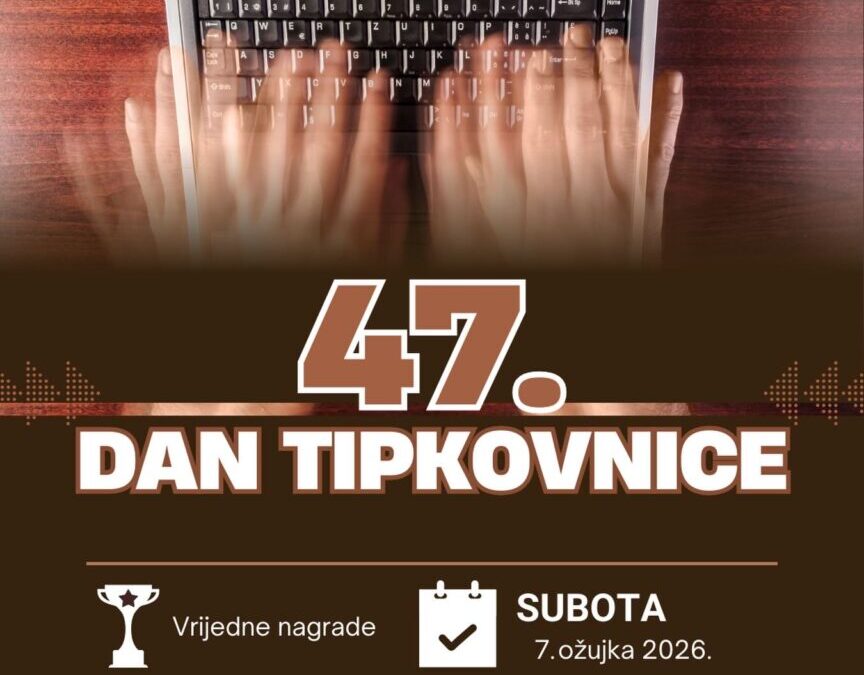 Državno prvenstvo u daktilografiji – 47. Dan tipkovnice