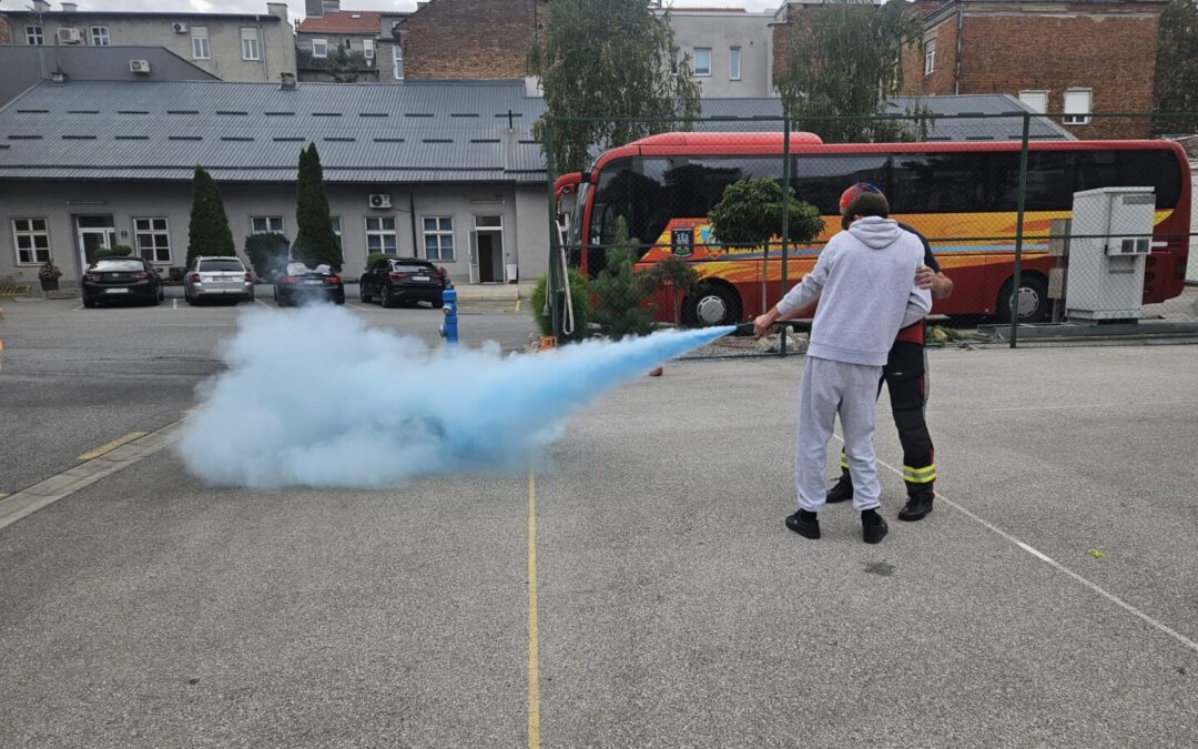 Posjet javnoj vatrogasnoj postrojbi Grada Zagreba