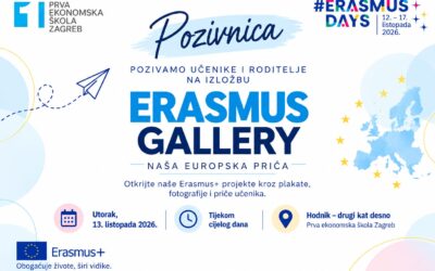 Poziv na izložbu „Erasmus Gallery – Naša europska priča”